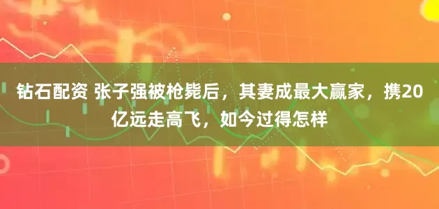 钻石配资 张子强被枪毙后，其妻成最大赢家，携20亿远走高飞，如今过得怎样